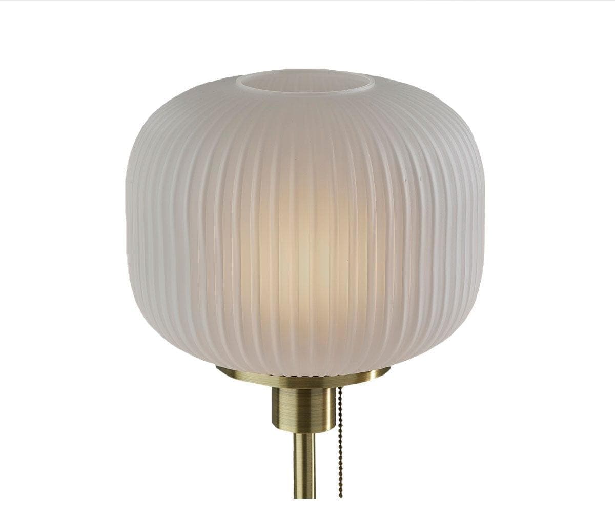 Lampe de table patinée