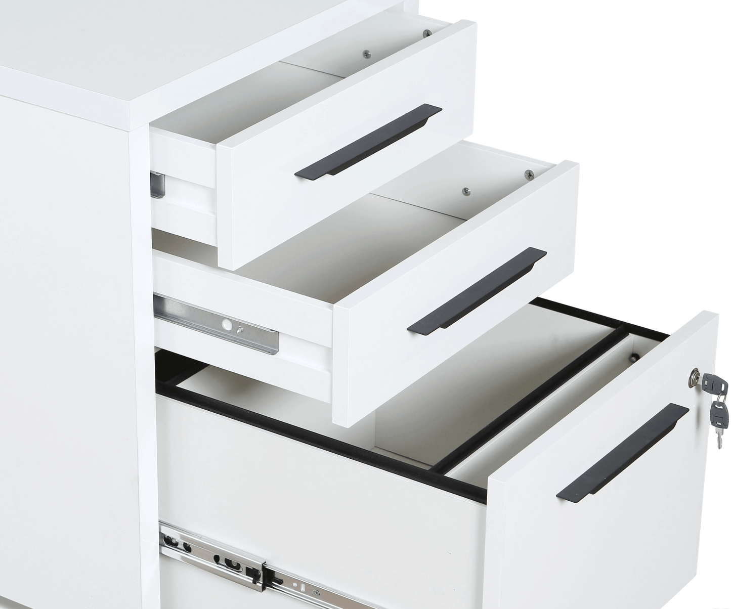 Caisson de classement mobile Gammel - Blanc