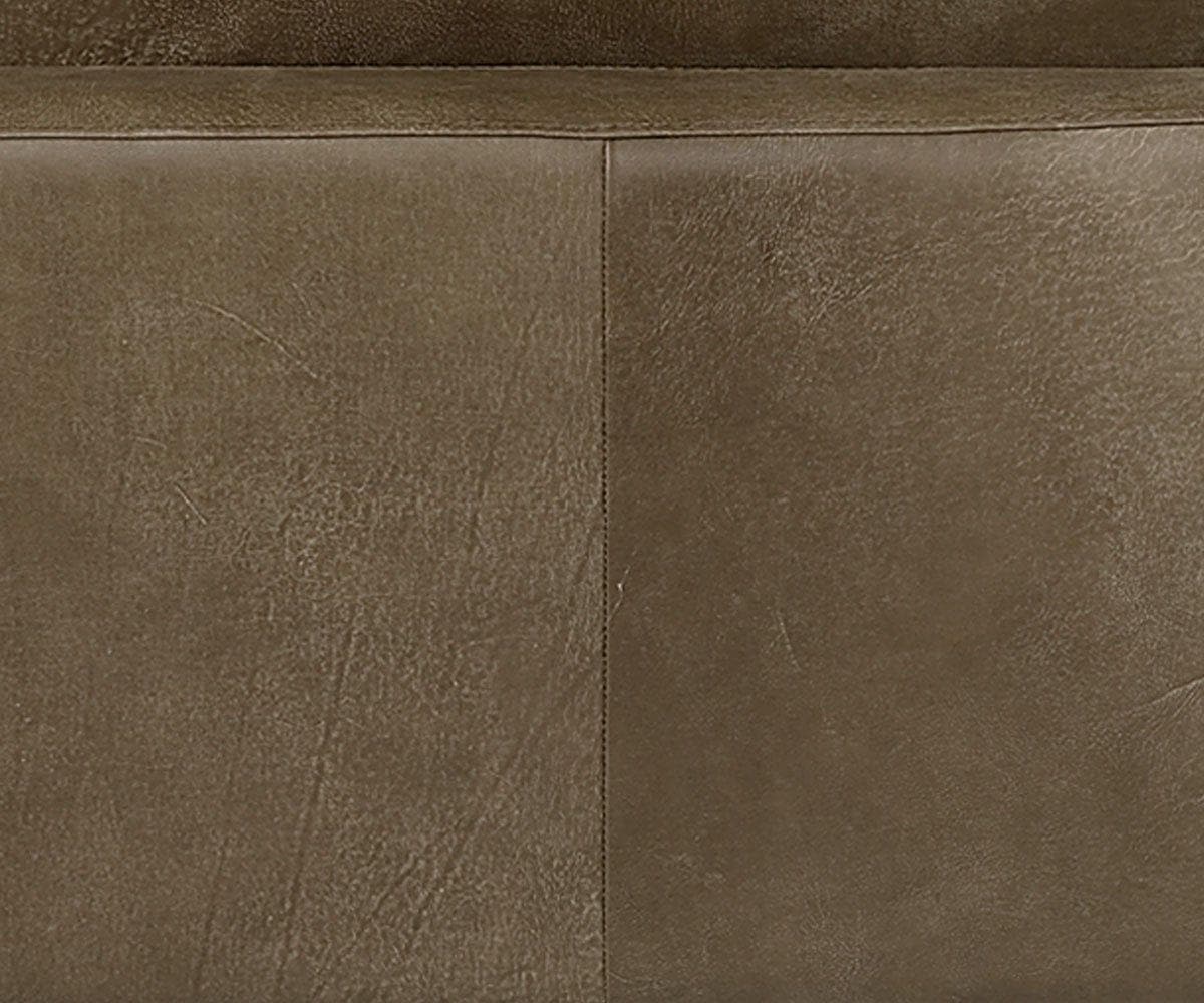 Causeuse en cuir Dean