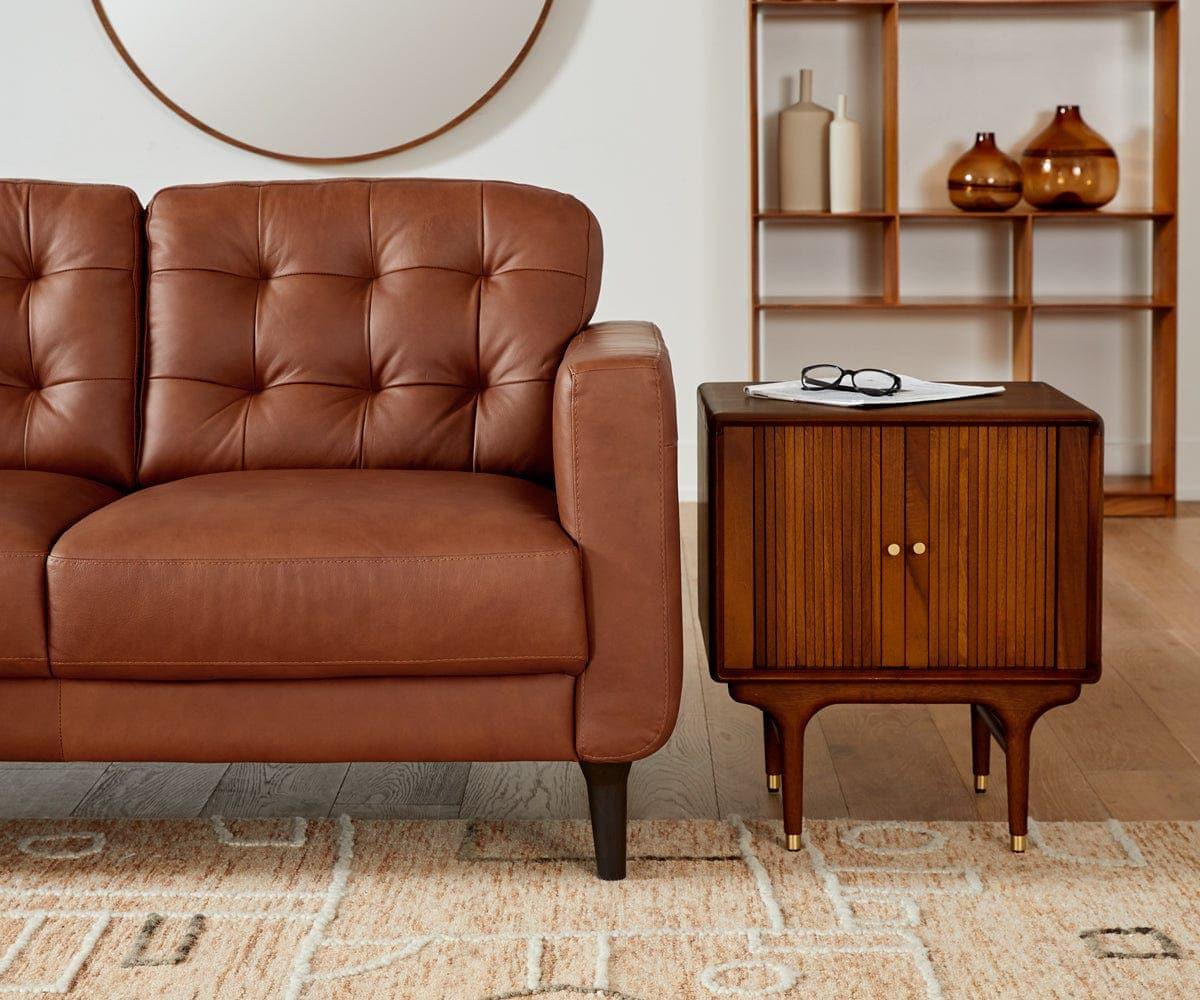 Canapé en cuir Arturo