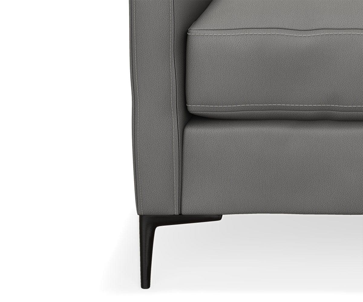 Chaise en cuir Cooper