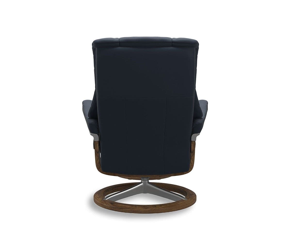 Fauteuil inclinable et ottoman Stressless® Mayfair avec base Signature