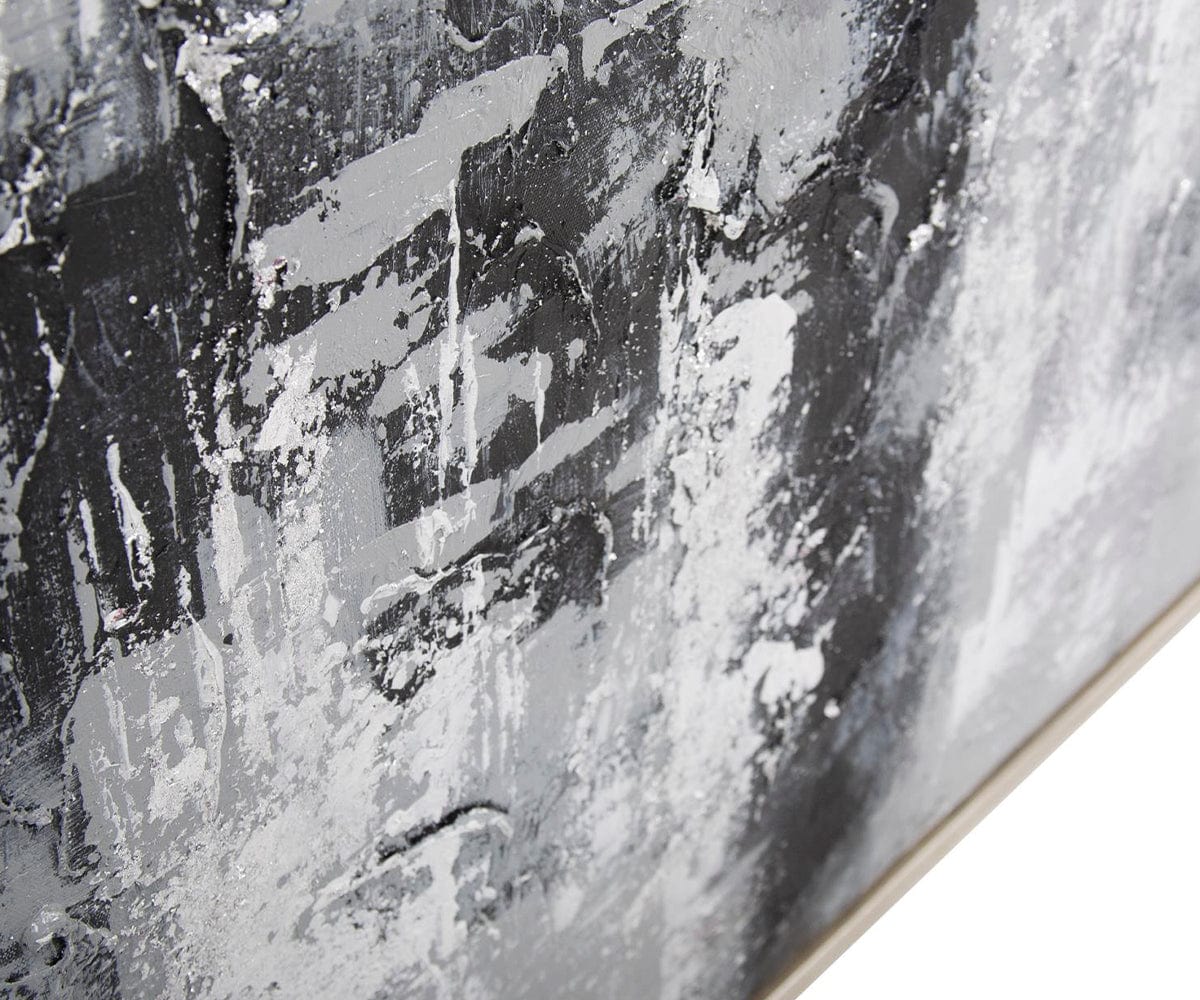 Art mural de paysage abstrait