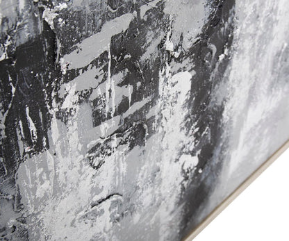 Art mural de paysage abstrait