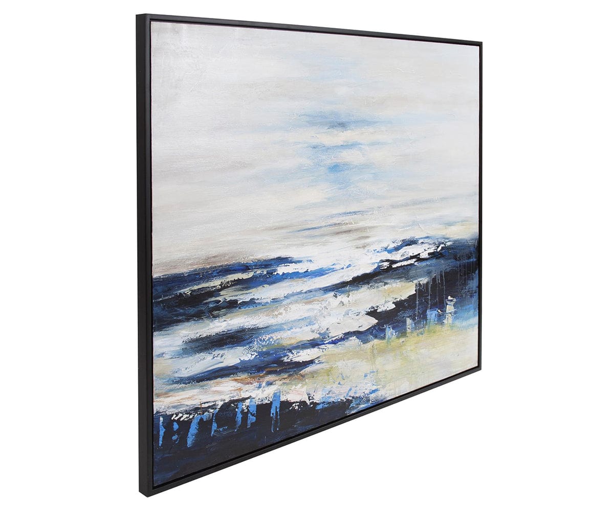 Art mural de la vallée luxuriante