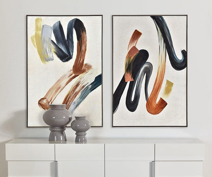 Peinture à l'huile Ruban II