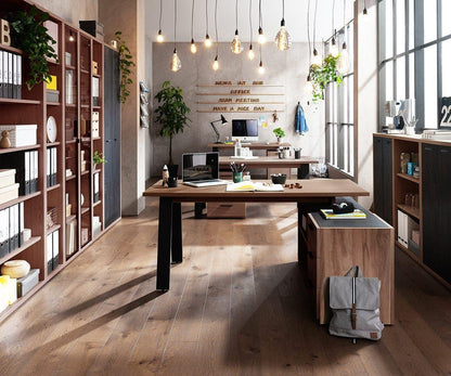 Bibliothèque basse Arren avec portes