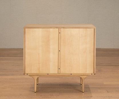 Armoire basse Hendrick II - Chêne blanc