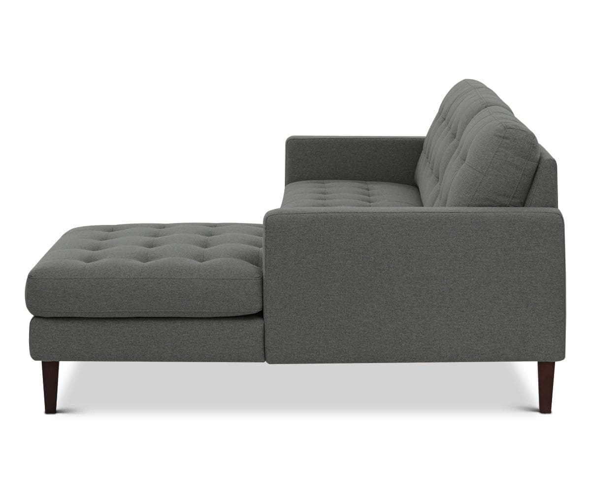 Chaise sectionnelle droite Laura