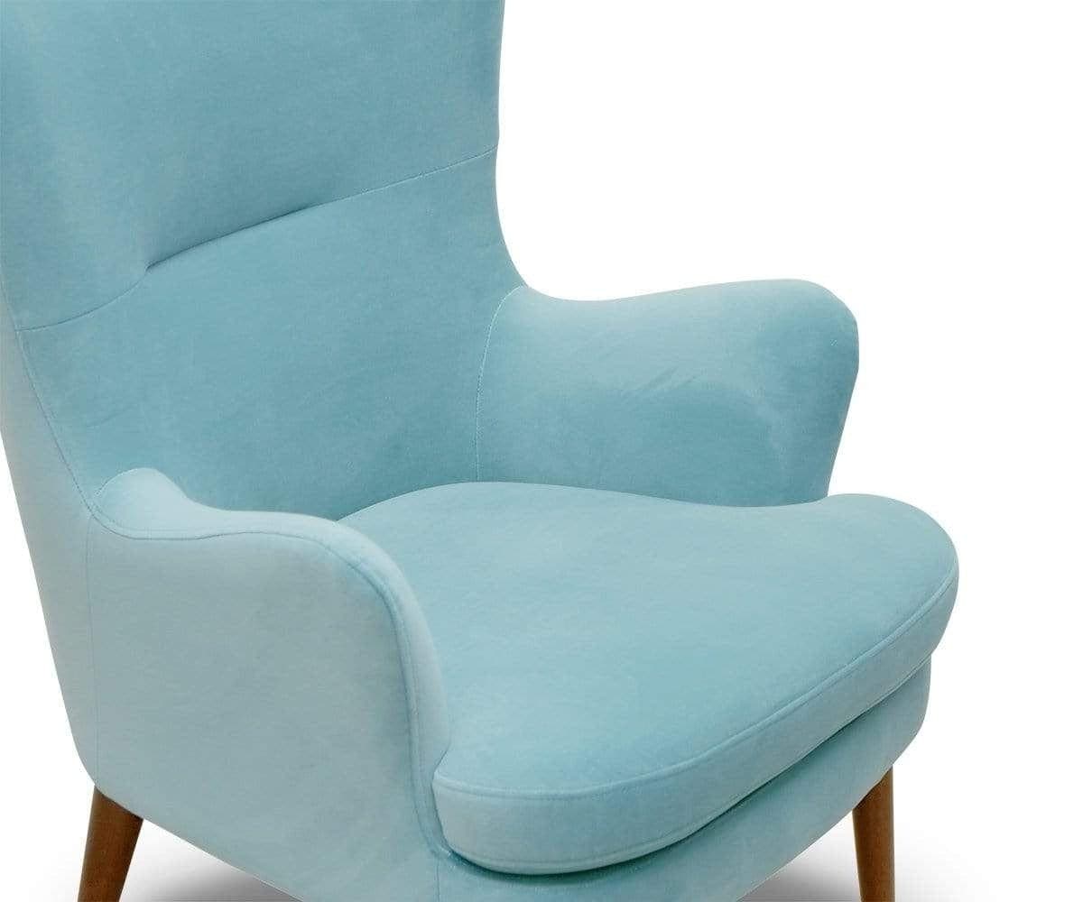 Chaise Airlie - Bleu écume de mer