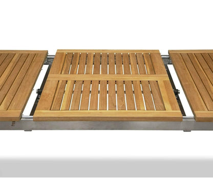 Table à manger extensible d'extérieur Farino