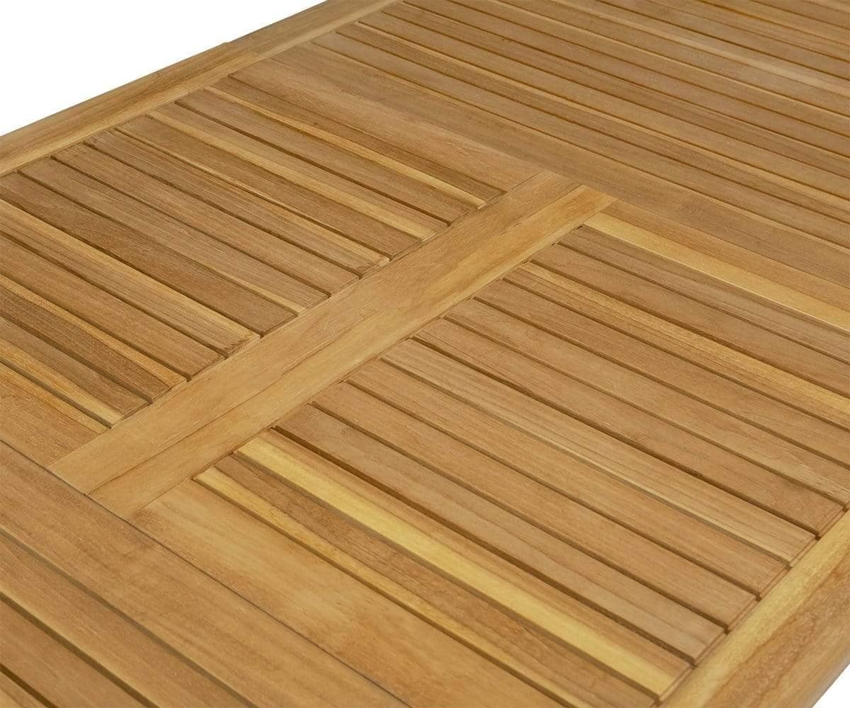 Table à manger extensible d'extérieur Farino