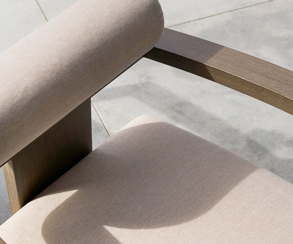 Chaise de salle à manger d'extérieur Vinna