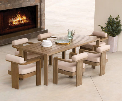 Table à manger d'extérieur Vinna