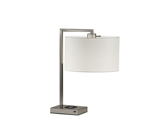Lampe de table Addison avec chargeur
