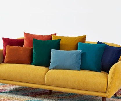 Coussin lombaire en velours Joei