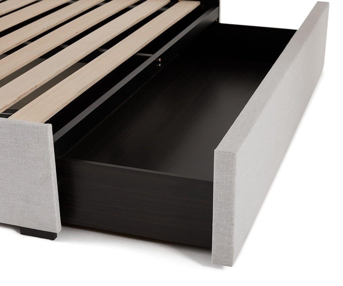 Lit de rangement rembourré Blake