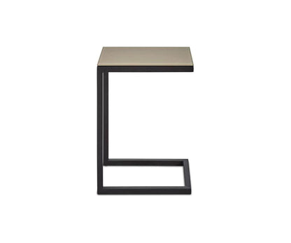 Table d'appoint en verre Milla