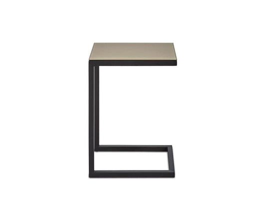 Table d'appoint en verre Milla