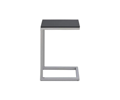 Table d'appoint en verre Milla