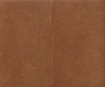 Chaise en cuir Gino - Cognac