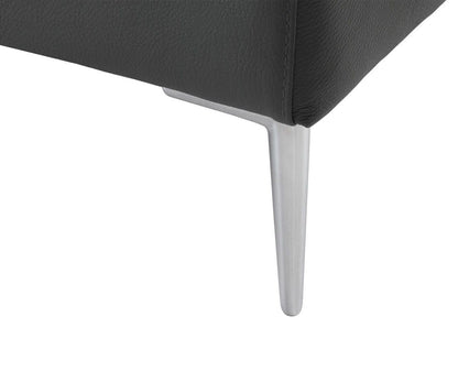 Chaise en cuir Bellini