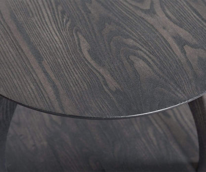 Table d'appoint ronde Wood Castle Tibro