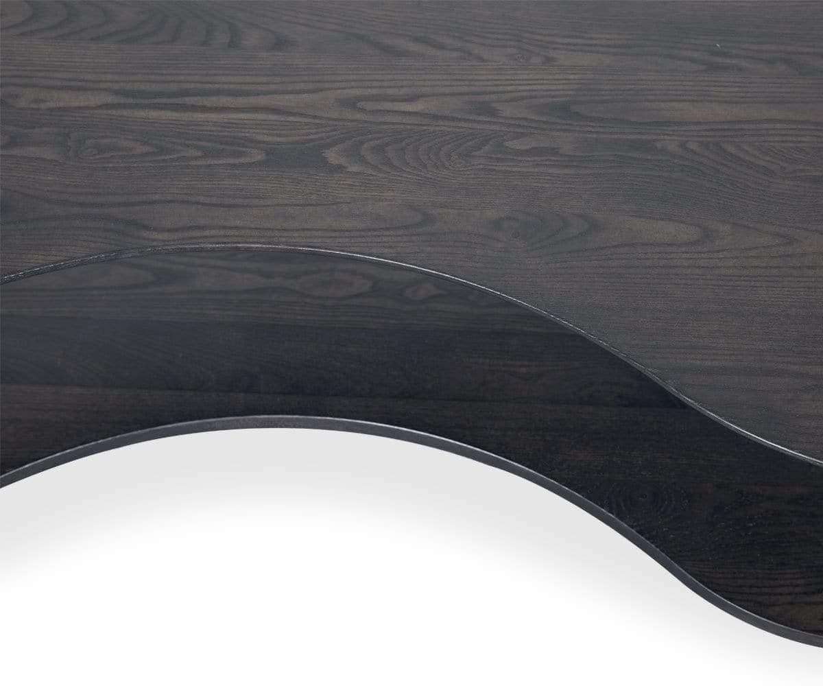 Table basse Wood Castle Tibro avec étagère