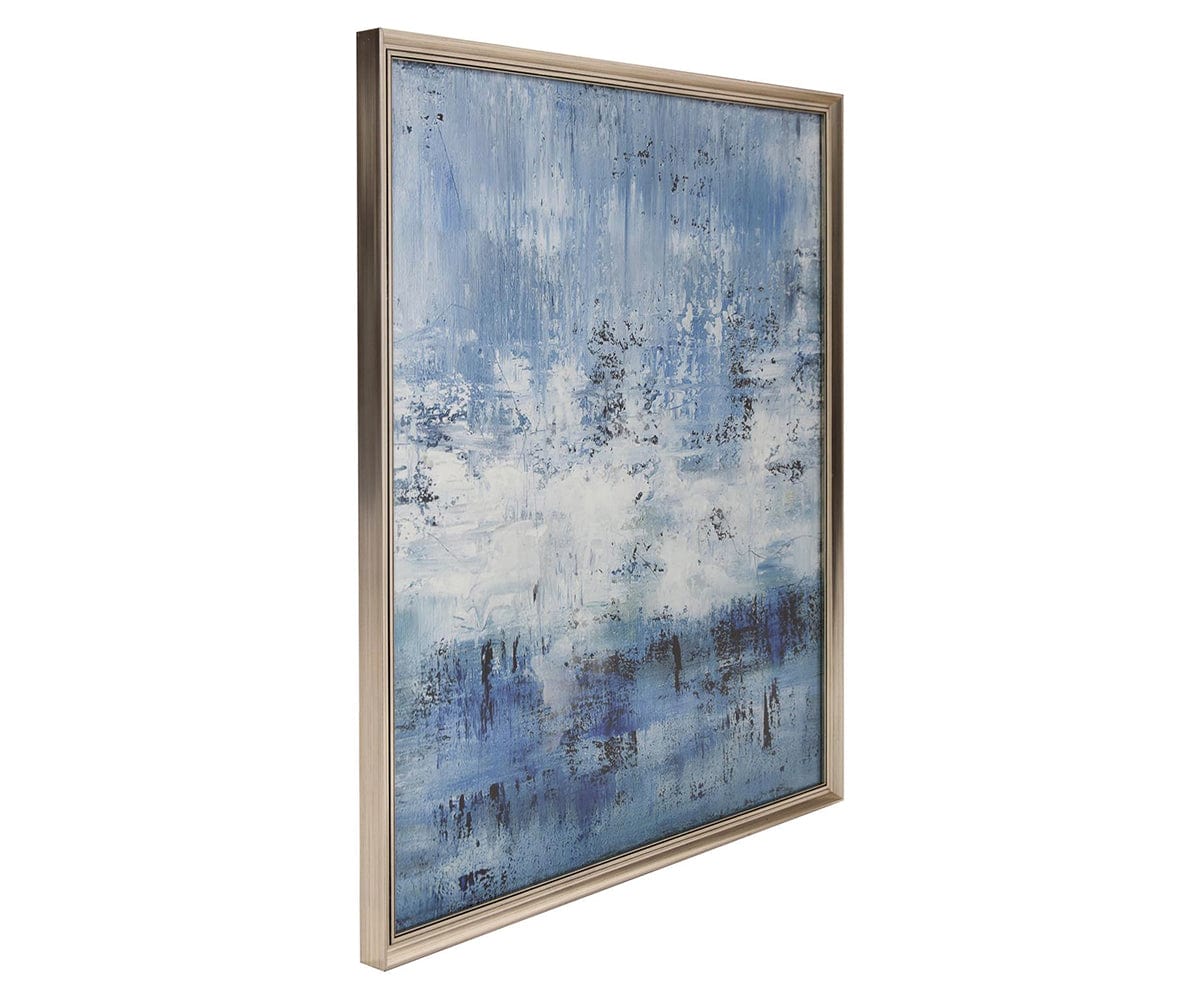 Art abstrait du mur de mer