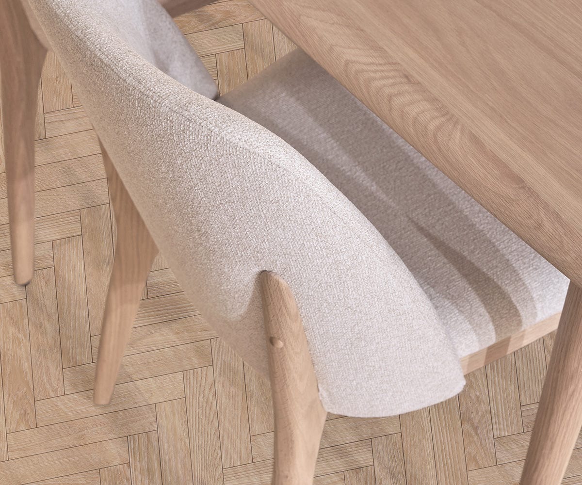 Chaise de salle à manger Hendrick - Chêne blanc