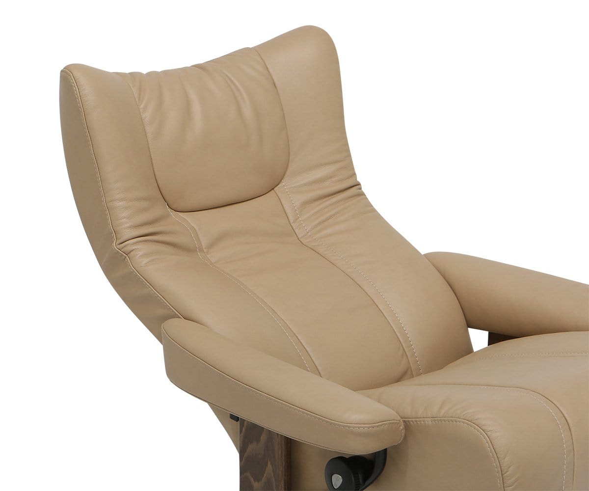 Fauteuil inclinable électrique pour jambes et dos Stressless® Wing 
