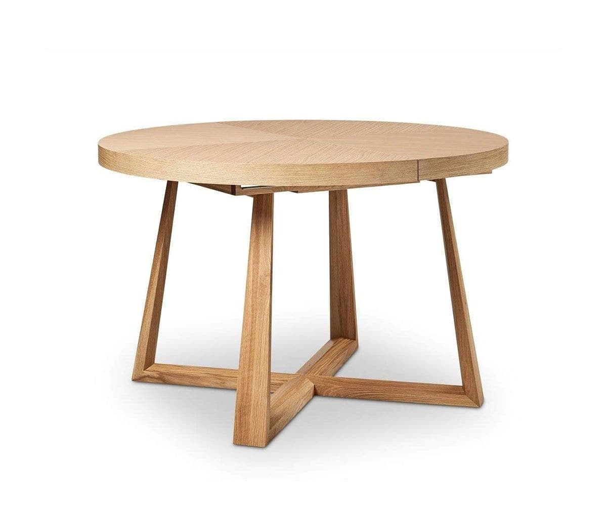 Table à manger ronde extensible Oliver