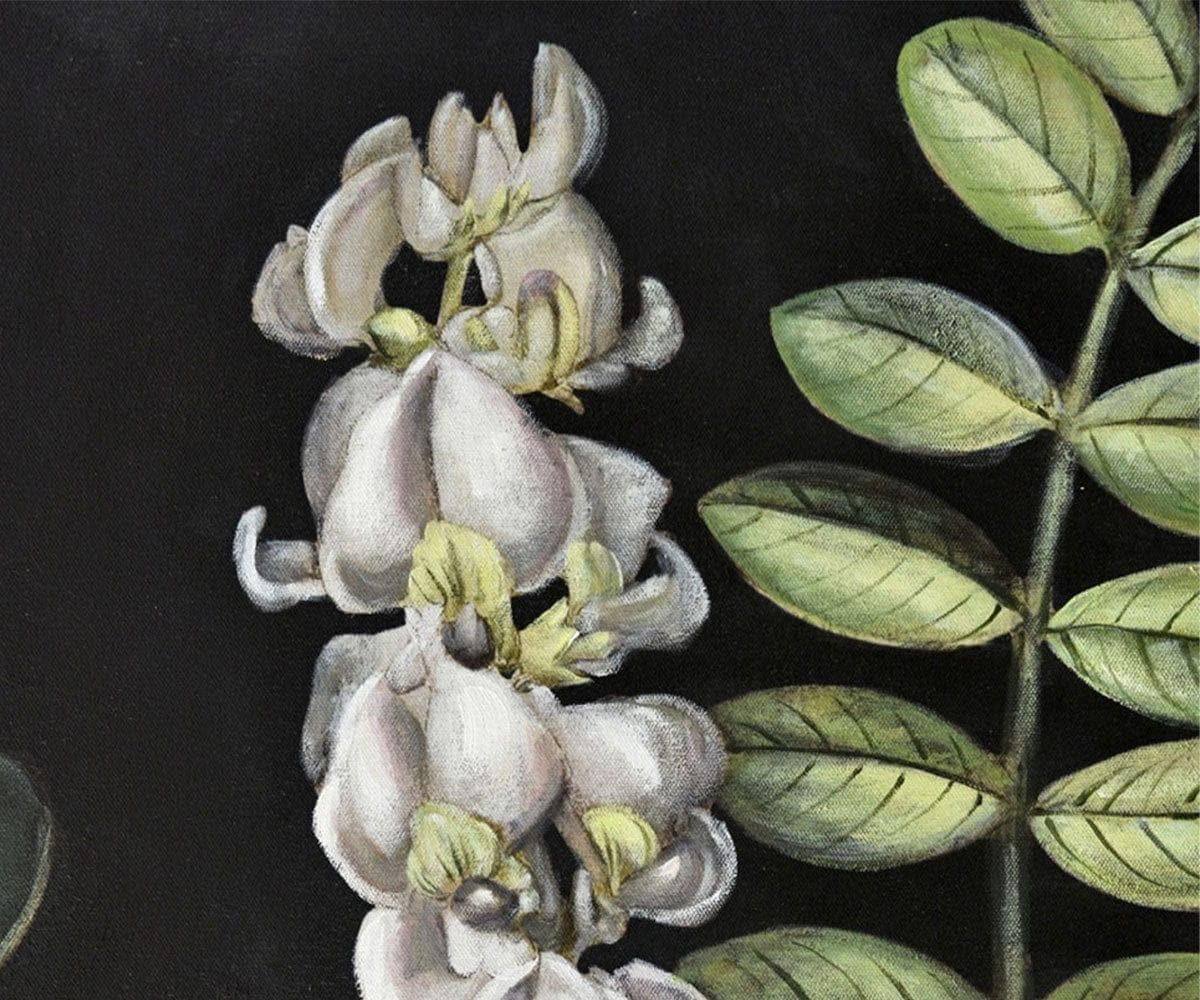 Peinture à l'huile Fleur II