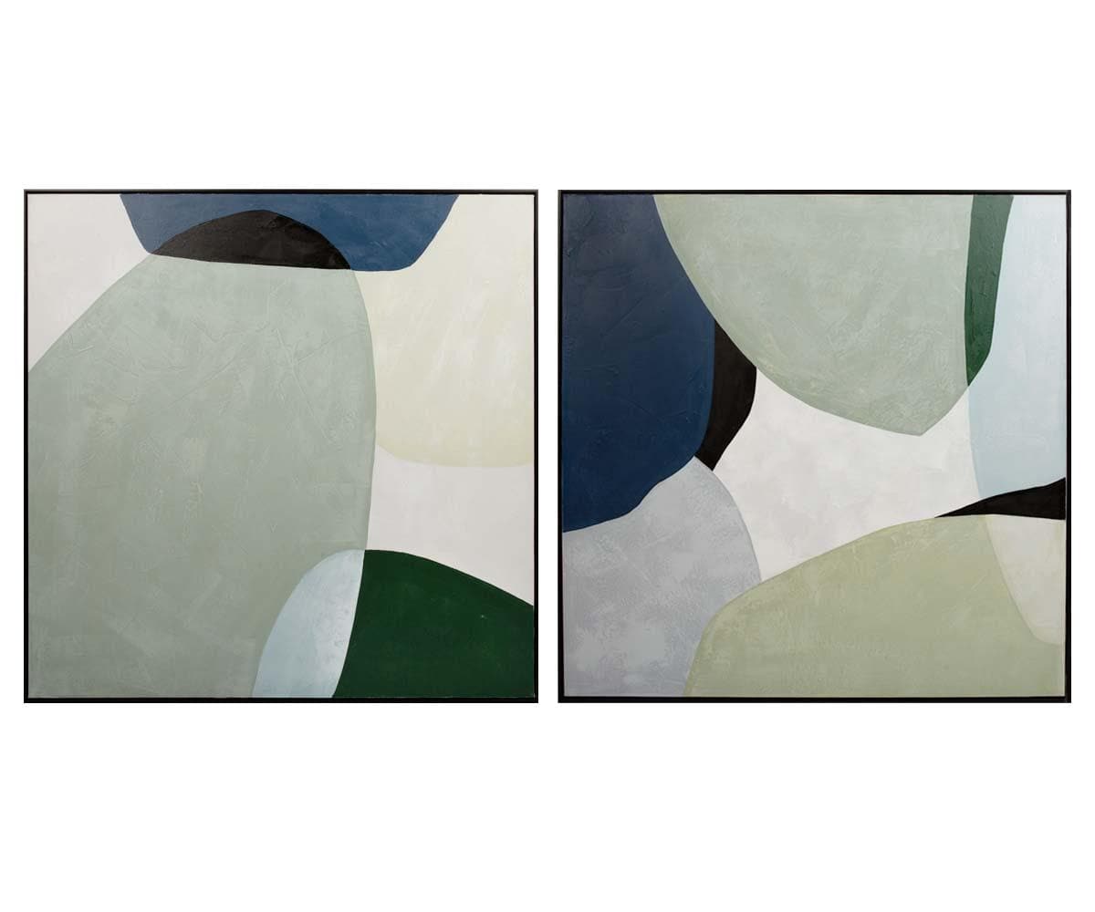 Peinture à l'huile Lily Pad Lake II