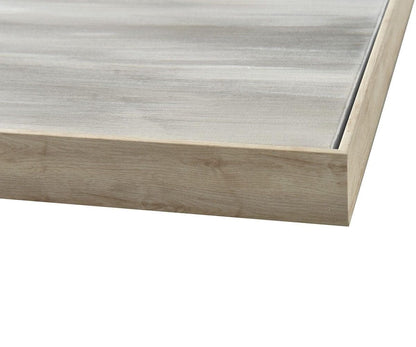 Peinture à l'huile du matin brumeux