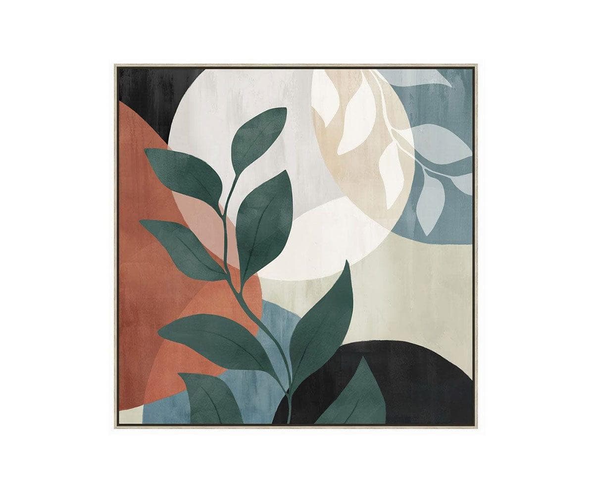 Peinture à l'huile de vignes au clair de lune