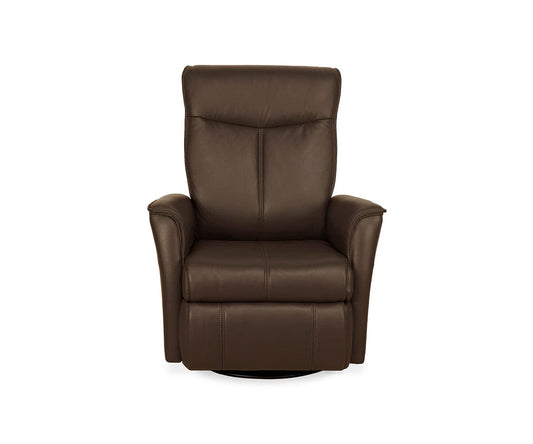 Fauteuil inclinable électrique en cuir Balder