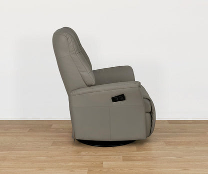Fauteuil inclinable électrique en cuir Espen Zero Gravity