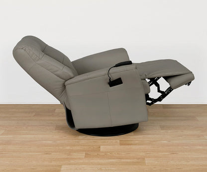 Fauteuil inclinable électrique en cuir Espen Zero Gravity