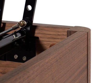 Table basse de rangement à plateau relevable Enna 