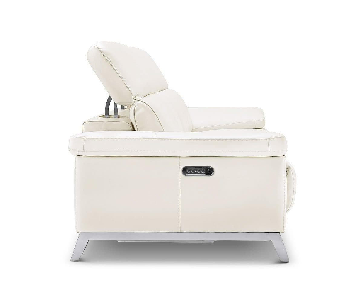 Canapé inclinable électrique en cuir Voss