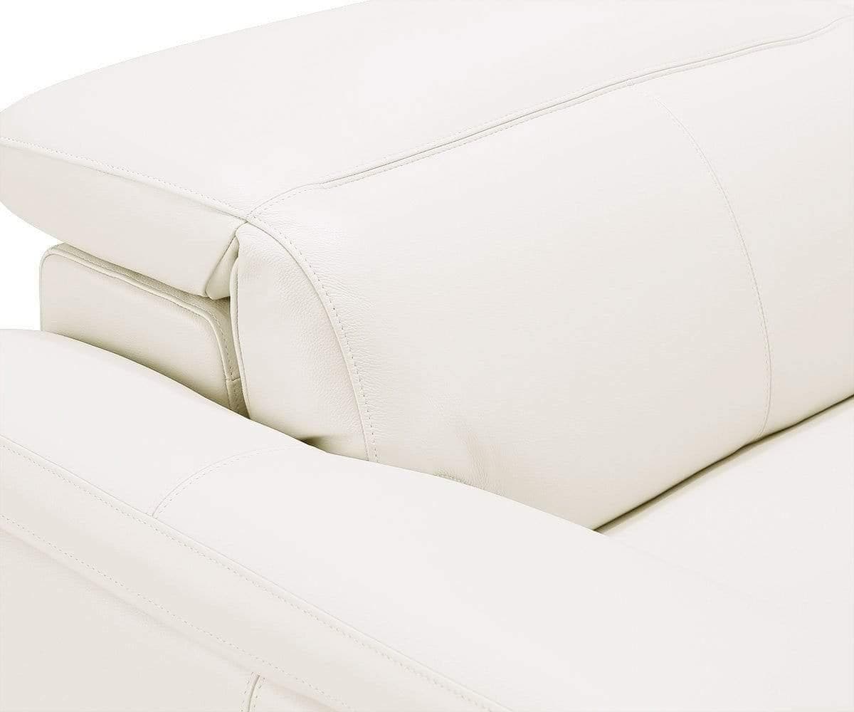 Canapé inclinable électrique en cuir Voss