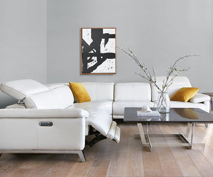 Art mural graphique abstrait Balkon