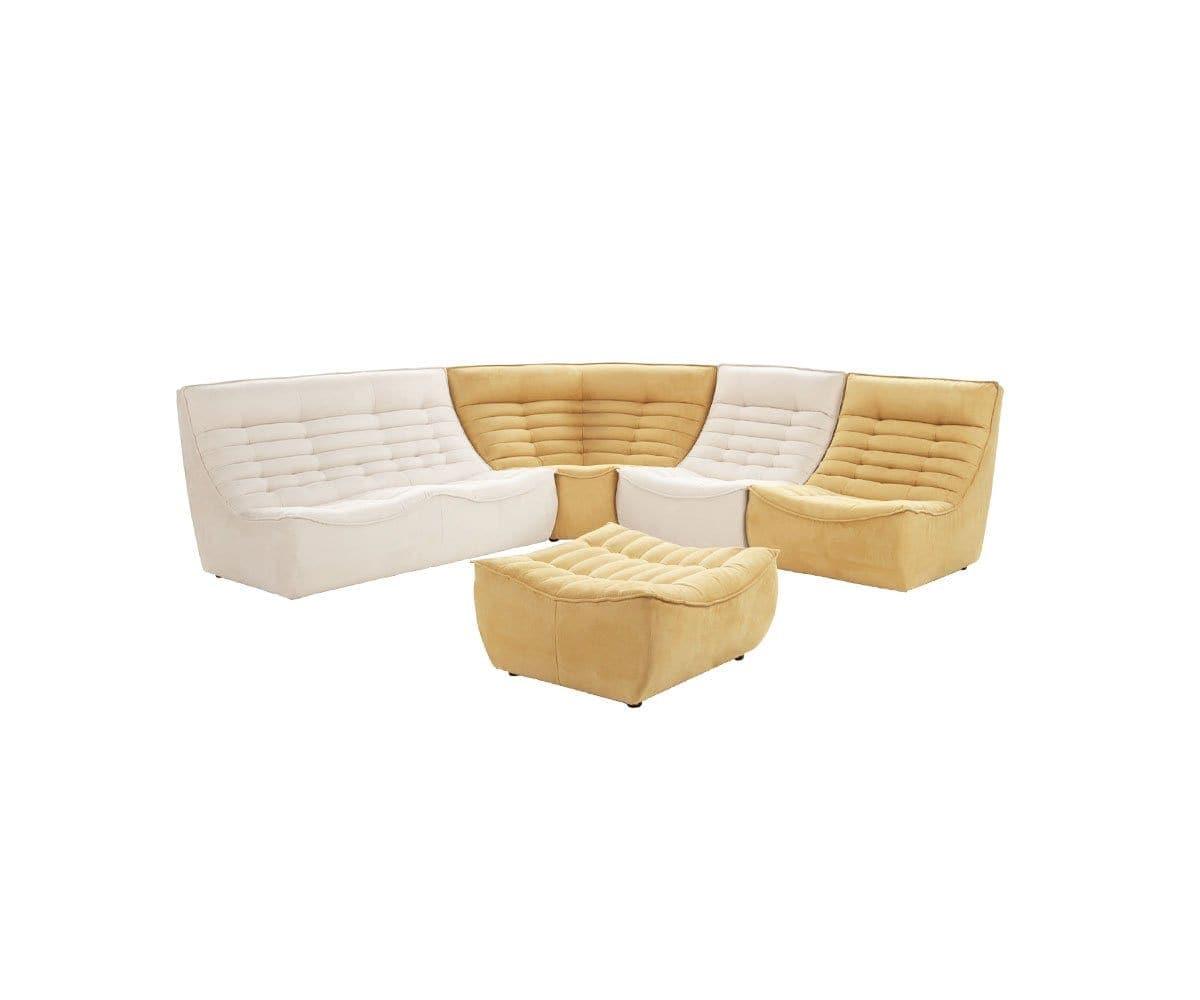 Canapé modulable 5 pièces Diego