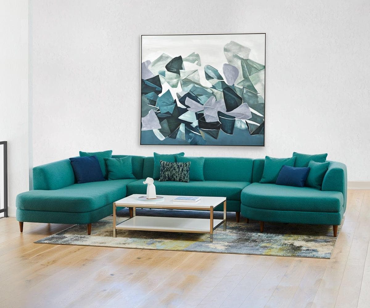 Coussin lombaire en velours Joei