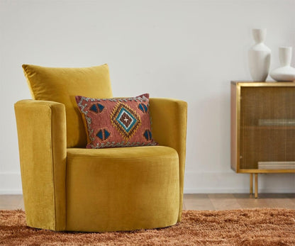 Housse de coussin lombaire brodée Kinsfolk