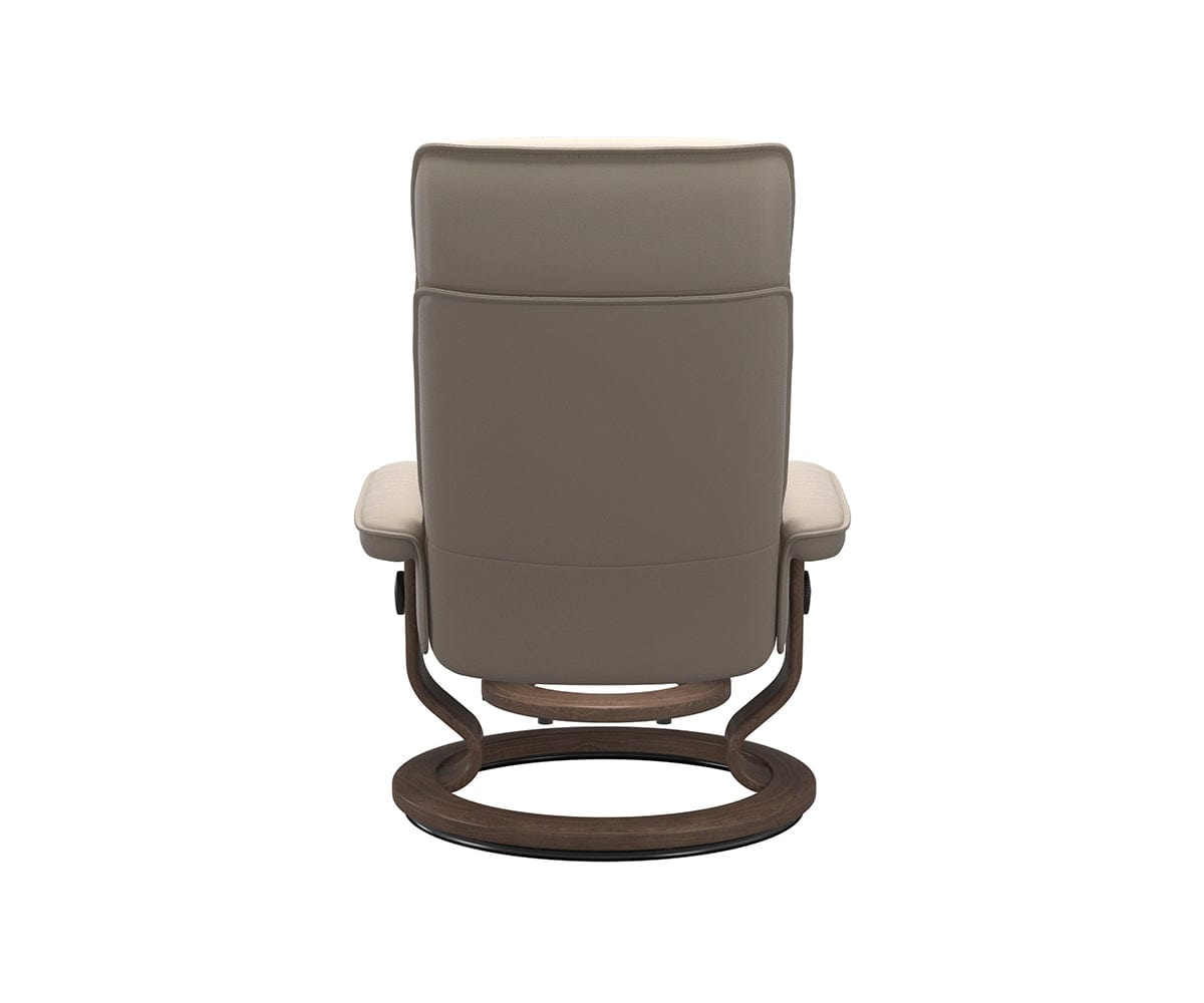 Fauteuil inclinable et ottoman Stressless® Admiral - Champignon