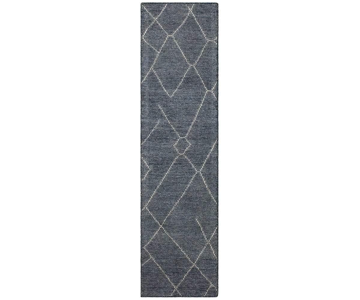 Tapis de couloir Karastan Tangier Spartel - Bleu acier