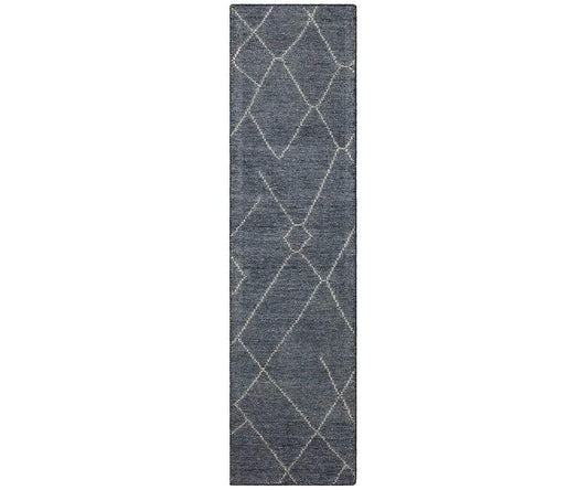 Tapis de couloir Karastan Tangier Spartel - Bleu acier