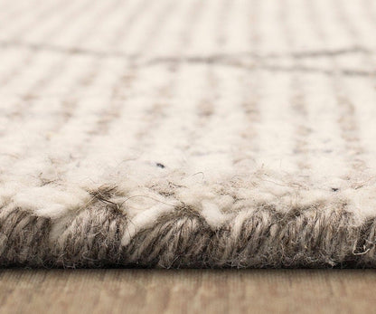 Tapis Tribal Diamant Karastan Tanger - Argent